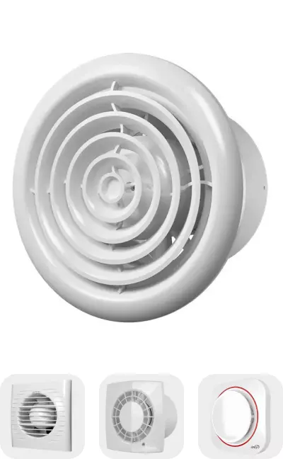 Накладные вытяжные вентиляторы