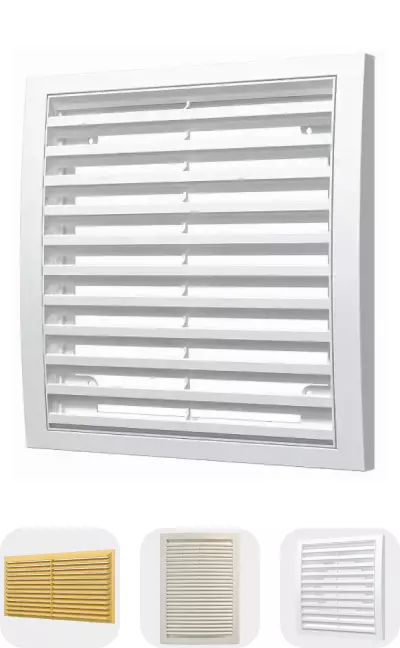 Разъемные вентиляционные решетки