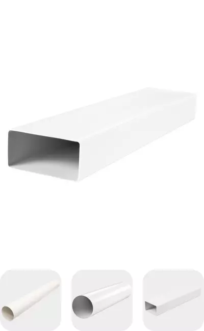Conducte de aerisire din plastic