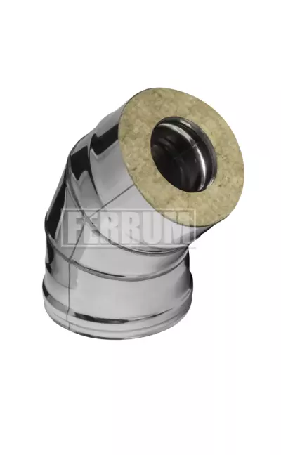 Cot sandwich 135° pentru cos de fum