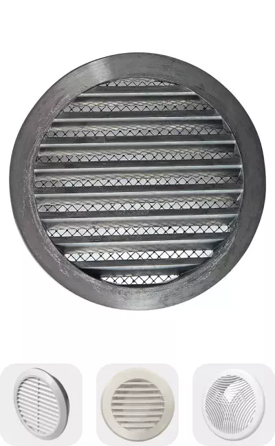 Круглые вентиляционные решетки