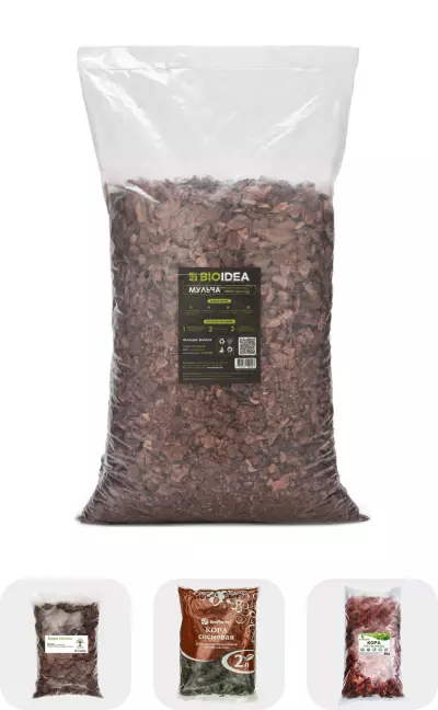 Мульча из коры