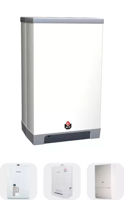 Cazane pe gaz cu dublu circuit
