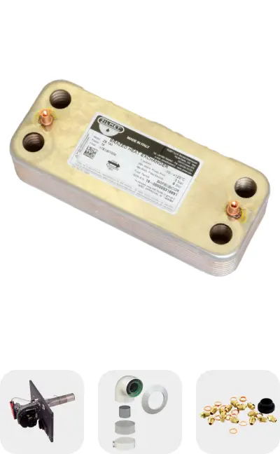 Piese de schimb si componente pentru cazane pe gaz