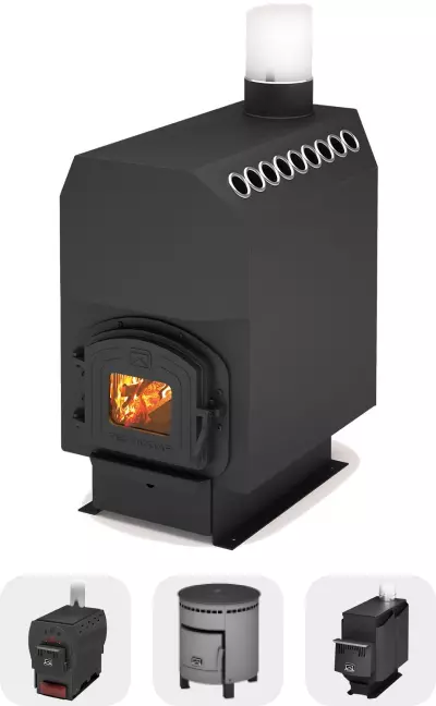 Отопительно-варочные печи