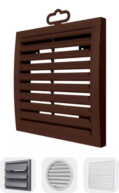 Наружные вентиляционные решетки