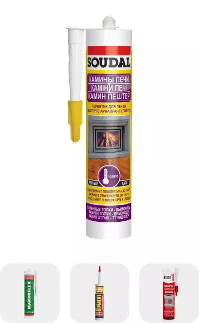 Термостойкие герметики для дымоходов