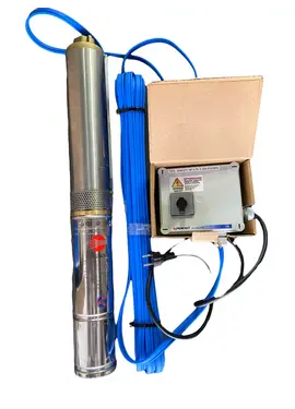 Набор погружного насоса Linz Electric 95 PR3 N/07 (QEM 075, кабель 20м 4x1.5) 0,55 kW