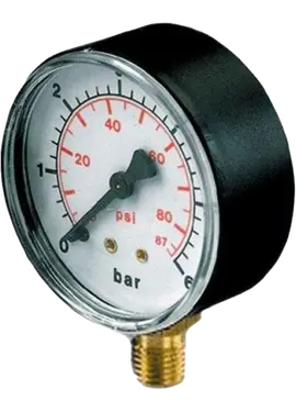 Манометр 0-6 Атм. MR/6 Pedrollo