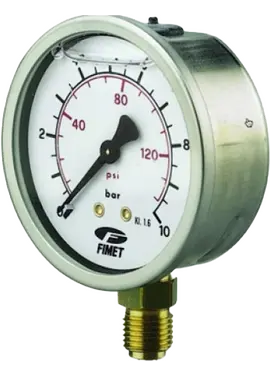 Манометр глицериновый 0-6 Атм. MRG/6 Pedrollo