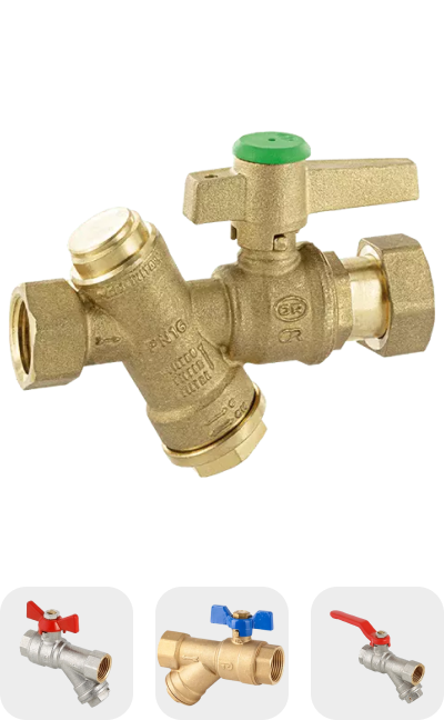 Robinete de retinere cu filtru