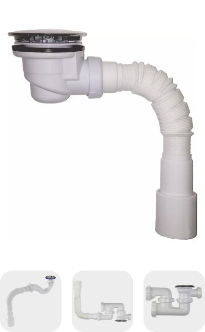 Сифоны для душевых поддонов