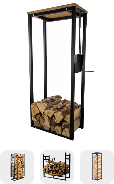 Дровницы для печей и каминов