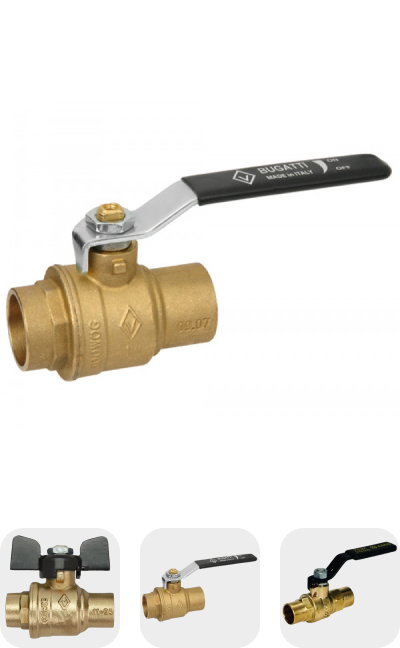 Robineti de trecere - lipire\sudare