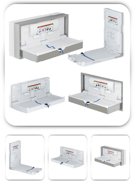 Suport pentru inlocuirea scutecului la copii