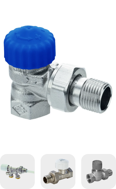 Однотрубные радиаторные клапаны