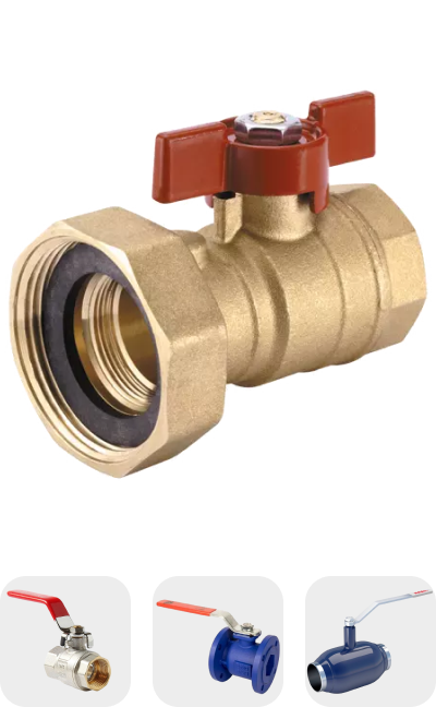 Robineti de trecere cu pasaj total