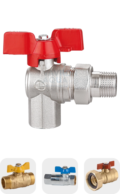 Robineti de trecere cu bila