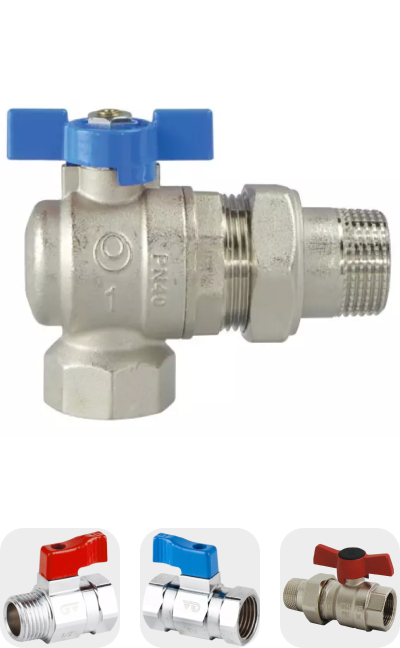 Robineti de trecere - maner fluture