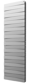 Биметаллический радиатор Royal Thermo PianoForte Tower 500 Silver Satin 22 секции