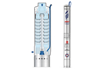 Погружной насос Pedrollo 4SRm 4/12 - S - PD 1,1 kW, Мощность: 1,1, Серия: 4SR-F