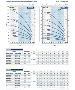 Погружной насос Pedrollo 4SRm 2/12 - S - PD 0,75 kW, Мощность: 0,75, Серия: 4SR-F, изображение 3
