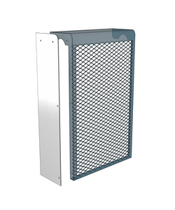 Боковина глухая для радиаторного экрана Mistral, изображение 3