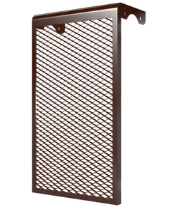 Декоративный металлический экран на радиатор Mistral 4 секции кор