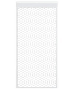 Декоративный металлический экран на радиатор Mistral 3 секции, изображение 5