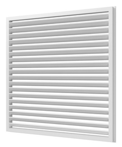 Решетка вентиляционная, профиль ПВХ 600х600 Mistral