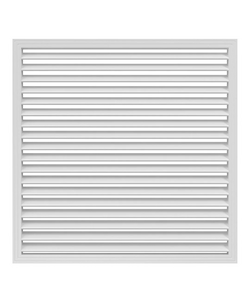 Решетка вентиляционная, профиль ПВХ 600х600 Mistral, изображение 3