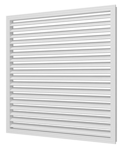Решетка вентиляционная, профиль ПВХ 600х600 Mistral, изображение 4