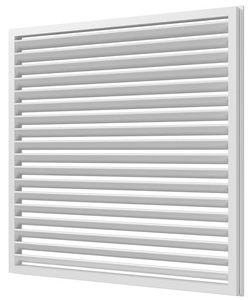 Решетка вентиляционная, профиль ПВХ 600х600 Mistral, изображение 5