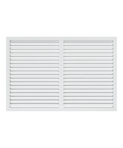 Решетка вентиляционная, профиль ПВХ 600х900 Mistral, изображение 3