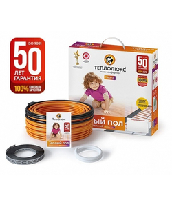 4elements4630038310831 Cablu de incalzire "Teplolux" Tropix TLBE 100.0 m / 2000 W(11,1-13,3 m2)