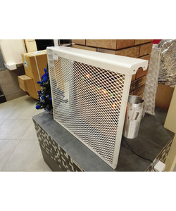 Декоративный металлический экран на радиатор Mistral 5 секций, изображение 6