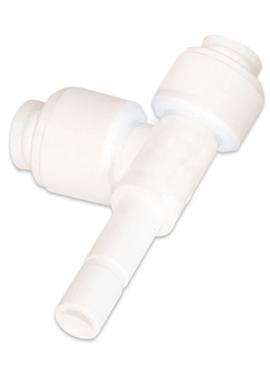 4elementsTeu de ramificatie 1/4'' T x 1/4'' Q x 1/4'' Q USTM