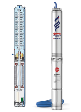 4elementsПогружной насос Pedrollo 4BLOCKm 4/13 1,1 kW