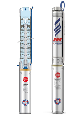 4elementsПогружной насос Pedrollo 3SRm 2/28 0,75 kW, Putere: 0,75, Serie: 3SR