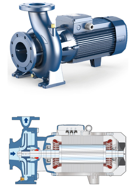 4elementsPompa centrifuga conform standardului ?EN 733? Pedrollo F 32/160B 2,2 kW