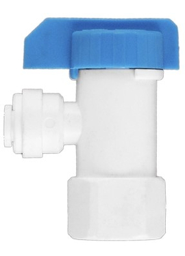 4elementsSupapa rezervor plastic 1/4'' (pentru osmoza inversa) USTM