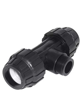 4elementsТройник 40x1 1/4x40M Suyap Plastik