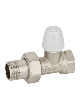4elementsRobinet drept (retur) 1/2'' x 1/2'' (polipropilena cu garnitura de etansare) Bugatti