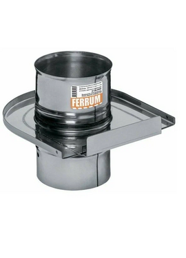 Шибер-задвижка для дымохода Ferrum D115 (0,8 мм)