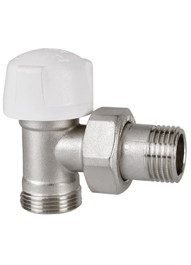 4elementsRobinet coltar cu niplu 1/2" (tur) pentru cap termostatic ICMA