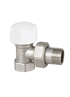 4elementsRobinet de colt cu cap termostatic (tur) cu filet 15x1/2" ICMA