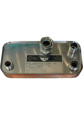 4elements17B1951301 Schimbator de caldura ZB-195 13 P RACCORDI