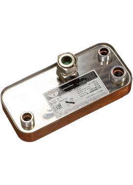 4elementsТеплообменник ZB195 15P. RACCORDI A DIS Zilmet