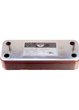 4elements17B2071406 Schimbator de caldura ZB207-14 P.STUDS DIST.166 Zilmet