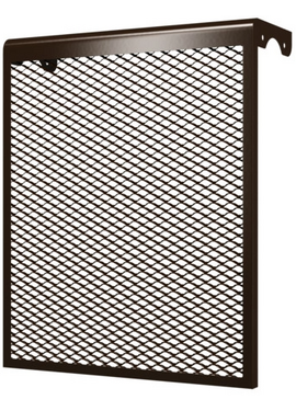 Декоративный металлический экран на радиатор Mistral 5 секций кор